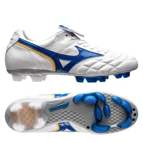 Mizuno Wave Cup Legend FG - White/Blue LIMITED EDITION