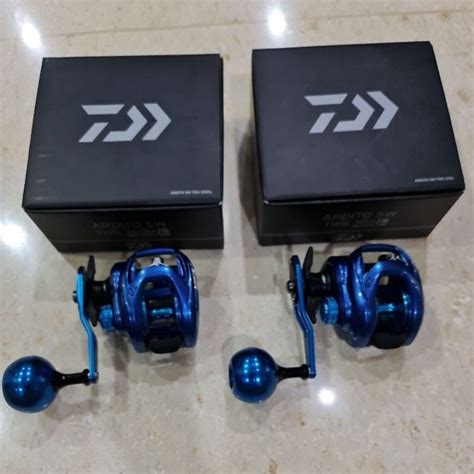 2021 Daiwa Ardito Sw Tws 300l 300hl Casting Fishing Reel Shopee