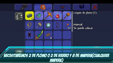 Como hacer un cofre en terraria Guía 2 YouTube