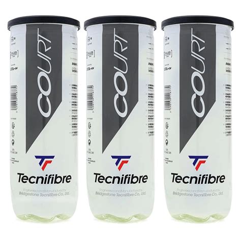 Bola De T Nis Tecnifibre Court Pack Tubos