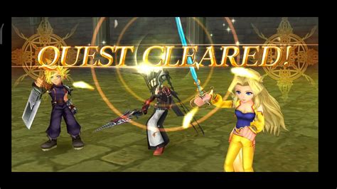 Dffoo Gl World Of Illusion Divine Assailing Ramuh Lufenia Ft Cloud