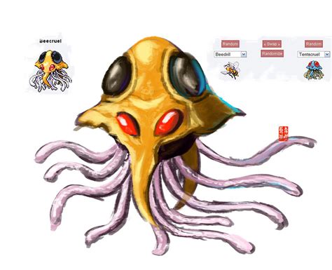 Sp Pukefusion Tentacruel By Aoronqing On Deviantart