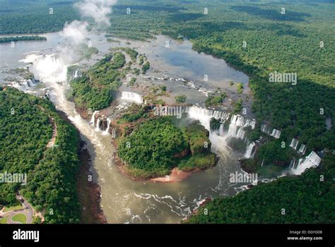 Birds Eye View Of Iguazu Falls Hi Res Stock Photography And Images Alamy