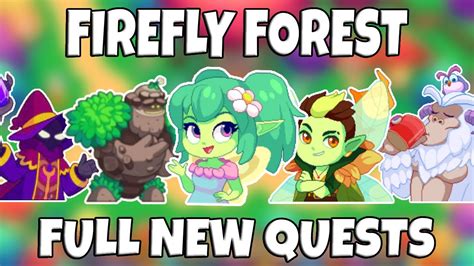 Prodigy Math Game The FULL New Quests Of Firefly Forest YouTube