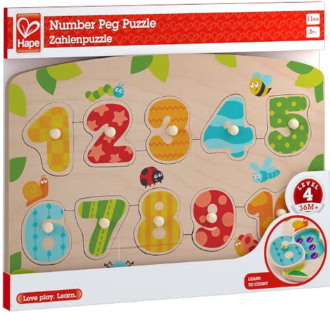 Hape Zahlenpuzzle Teddy Toys Kinderwelt