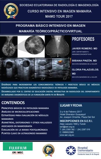 Cierre De Inscripciones Al Curso Intensivo En Imagen Mamaria Mamotour