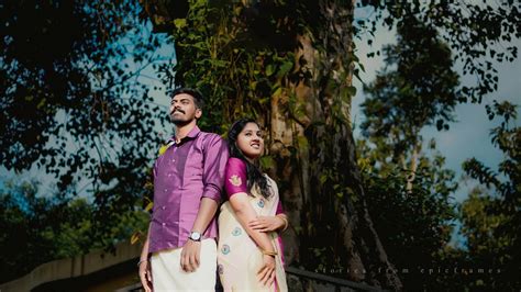 Kerala Traditional Save The Date Rahul Amrita EPICFRAMES YouTube