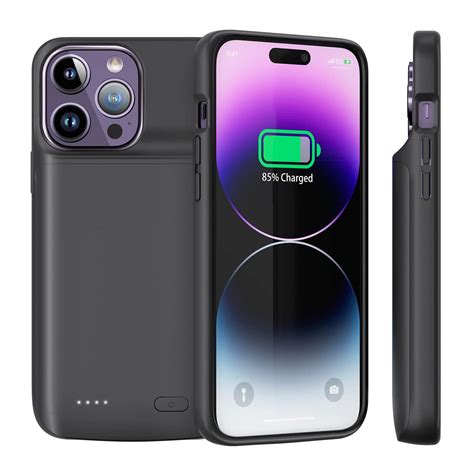 Newdery Battery Case For Iphone 14 Pro Max 14 Plus 5000mah Portable