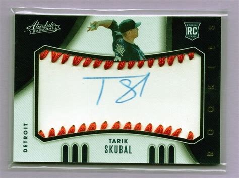 Panini Absolute Tarik Skubal Autograph Rookie Card Rc D