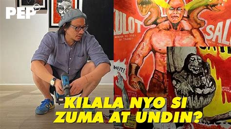 Lourd De Veyra First One Man Art Exhibit Featuring Zuma And Undin Youtube