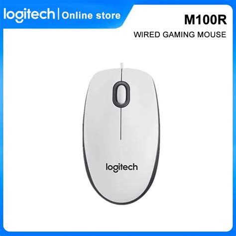 Logitech Rat N Ptico M R Para Juegos Perif Rico Con Cable Usb