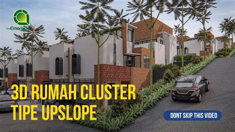 D Rumah Cluster Janet Park Tipe Upslope The Emeralda Resort Youtube