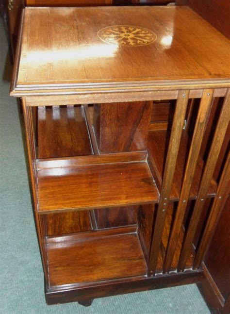 Edwardian Revolving Bookcase Antiques Atlas