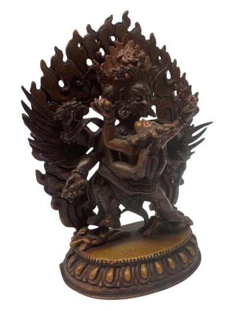 Buddhist Statue Miniature Statue Of Vajrakilaya Dorje Phurba