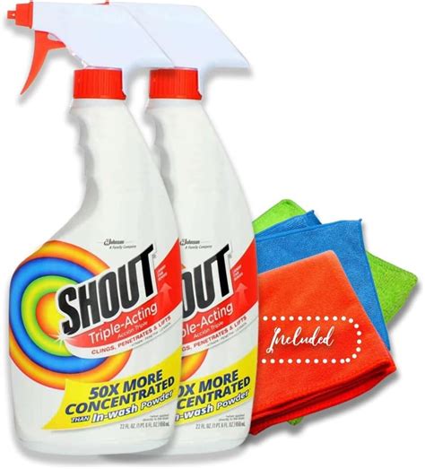 Amazon Shout Stain Remover Laundry Trigger Spray Shout Triple