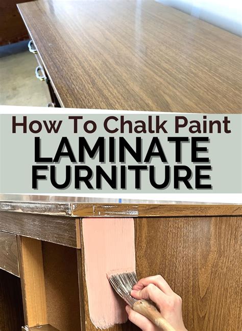 How To Chalk Paint Laminate Furniture Artofit