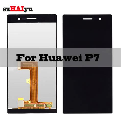 SZHAIYU 1920x1080 5 0 LCD For Huawei Ascend P7 LCD Display Touch