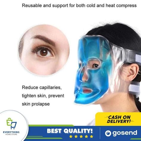 Jual Masker Muka Dingin Panas Hot Ice Cold Gel Face Mask Kompres Wajah EHS Di Seller Beauty
