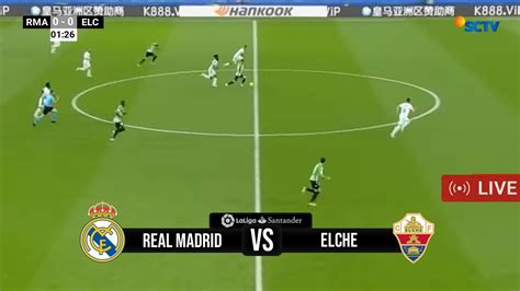 Real Madrid Vs Elche La Liga Youtube