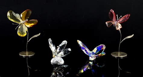 Collection Of Swarovski Crystal Butterflies To In