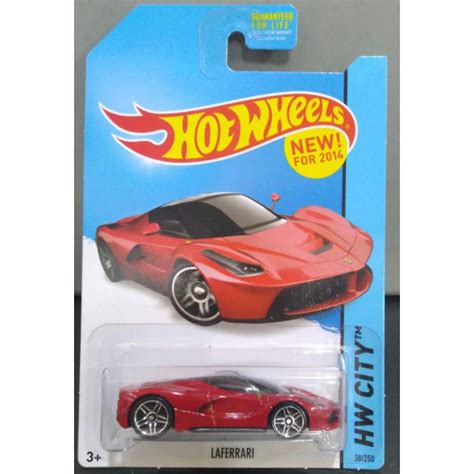 Jual Hot Wheels Ferrari HW City LaFerrari Merah Red US Card Shopee