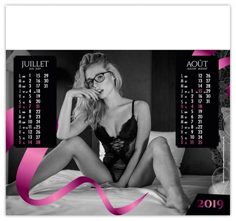 Calendrier Lingerie 2019 Femmes Sexy En Lingerie