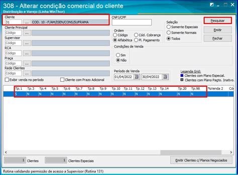 Wint Como Alterar A Condi O Comercial Do Cliente Atrav S Da Rotina