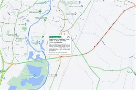 Heavy A428 Traffic After Overturned Lorry Closes Road In Both