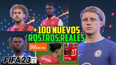 Oficial Nuevos Rostros Reales En Fifa Con El Parche New