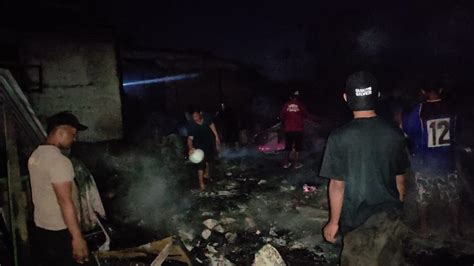 Empat Rumah Di Balantak Terbakar Dua Ludes Dan Kerugian Ditaksir Rp100