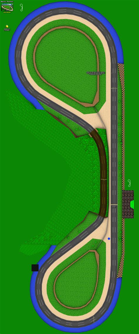Filemario Kart 64 N64 Map Mushroom Cup Luigi Raceway