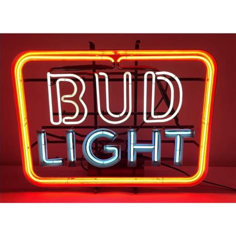 Vintage Bud Light Neon Sign Everbrite