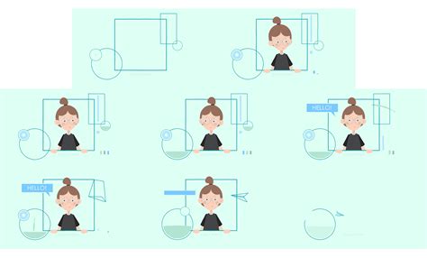 A "Hello" Animation on Behance
