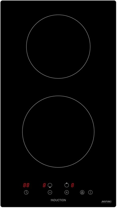 Płyta indukcyjna 30cm 2 pola MPM 30 IM 12 TIMER Sklep Opinie Cena w