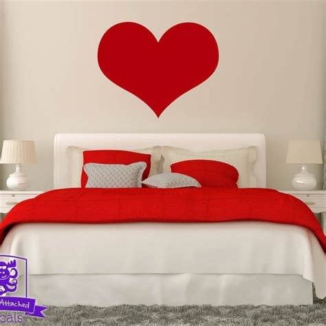 Heart Wall Decal Etsy