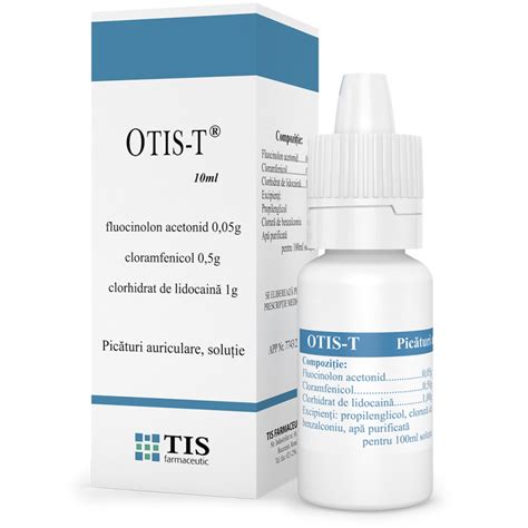 Picaturi Auriculare OTIS T 10ml Tis Farmaceutic Dr Max Farmacie