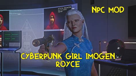 Cyberpunk Girl Imogen Royce Hitman 3 Youtube