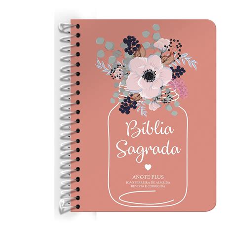 Livro B Blia Anote Plus Rc Capa Flor De Pote Em Promo O Ofertas