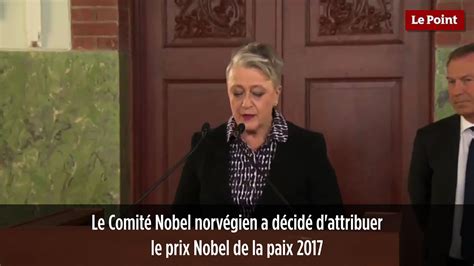 Le prix Nobel de la paix 2017 décerné à la campagne antinucléaire Ican