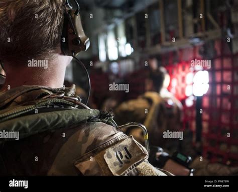 A U S Air Force 320th Special Tactics Squadron Pararescueman Sits In