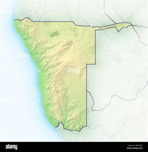 Namibia Map Hi Res Stock Photography And Images Alamy