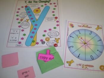 Y Are You Changing Final Y Rule Game By Jean Brewer TPT