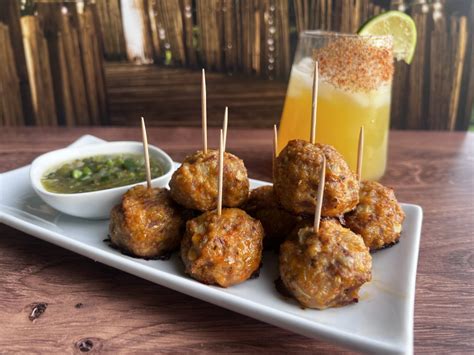 Chicken Chorizo Meatballs Unconditionally Her