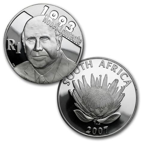 Buy 2007 South Africa 5 Coin Mandelade Klerk Protea Set Proof Apmex