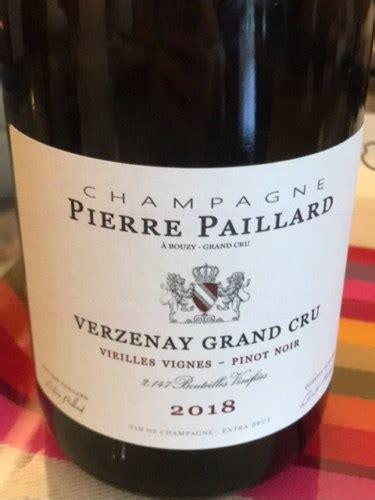 Pierre Paillard Verzenay Grand Cru Vieilles Vignes Pinot Noir Extra