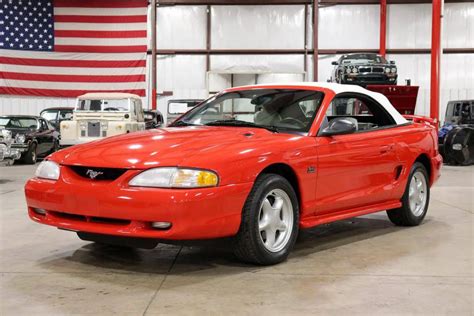 1994 Ford Mustang Gt Convertible With 265 Miles Heads To Auction