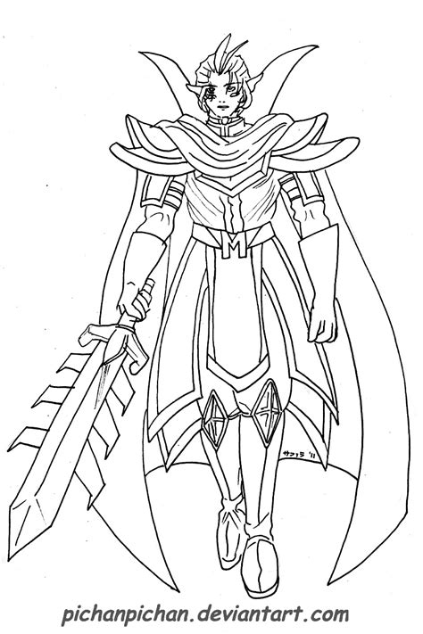 Meta Knight Lineart By Pichanpichan On Deviantart
