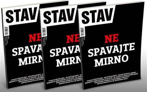 NOVI STAV Ne Spavajte Mirno ARHIV STAV