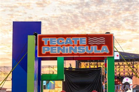 Cartel Oficial de TECATE PENÍNSULA 2024 Mundo Indie Mx