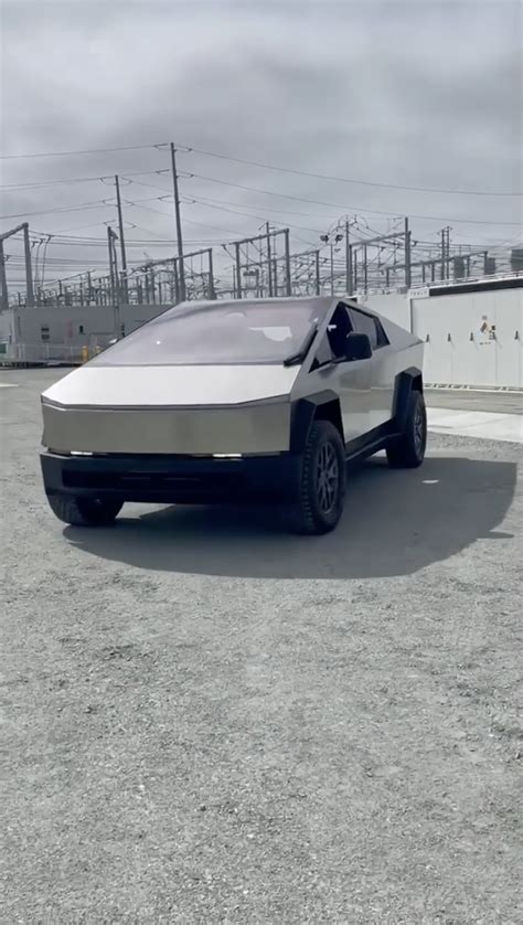 Get A Closer Look At Teslas Highly Anticipated Cybertruck Thats